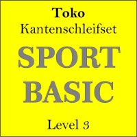 Toko Skikanten-Schleifset SPORT BASIC LV3 Ski+Board 5-teilig