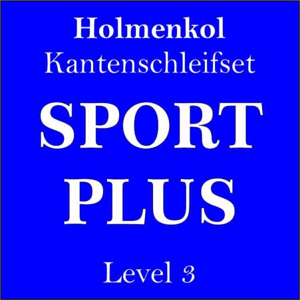 Holmenkol Skikanten-Schleifset SPORT PLUS LV3 Ski+Board 5-teilig