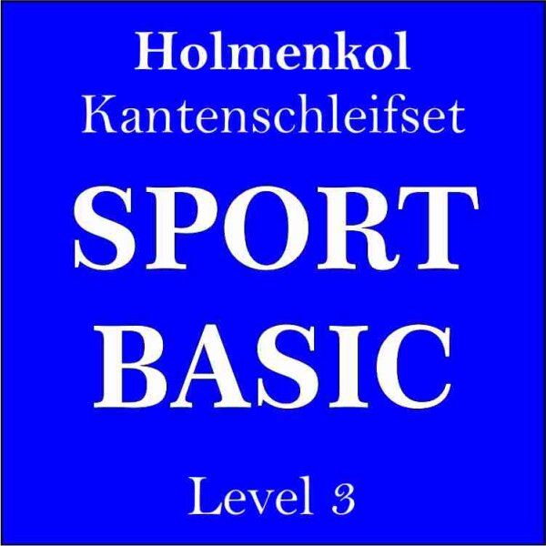 Holmenkol Skikanten-Schleifset SPORT BASIC LV3 Ski+Board 5-teilig