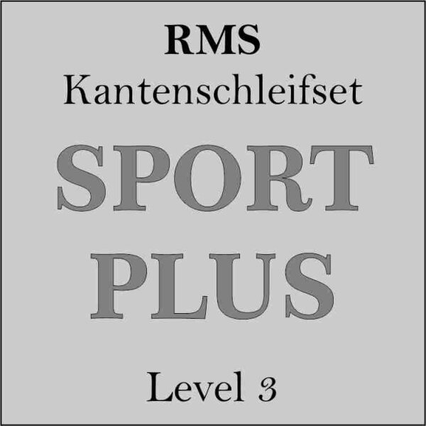 RMS Skikanten-Schleifset SPORT PLUS LV3 Ski+Board 5-teilig