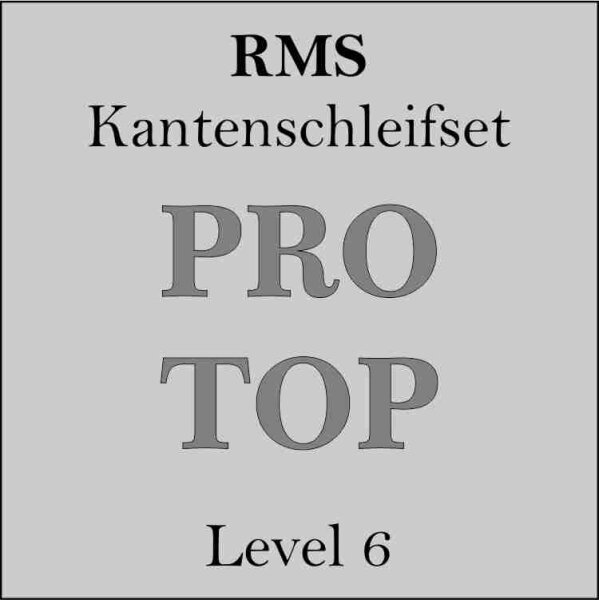 RMS Skikanten-Schleifset PRO TOP LV6 Ski+Board 13-teilig