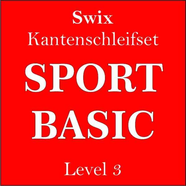 Swix Skikanten-Schleifset SPORT BASIC LV3 Ski+Board 5-teilig