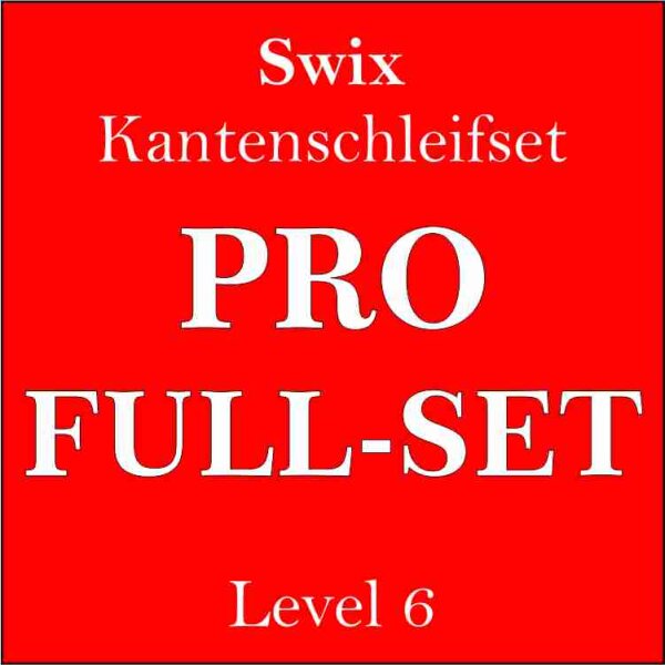 Swix Skikanten-Schleifset PRO FULL-SET LV6 Ski+Board 14-teilig