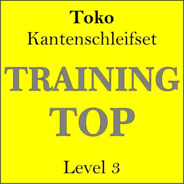 Toko Skikanten-Schleifset TRAINING TOP LV3 Ski+Board 8-teilig