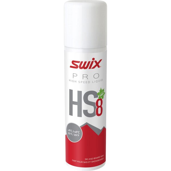 Swix Liquid-Skiwachs HS8 Liquid rot 125ml Level 4