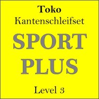 Toko Skikanten-Schleifset SPORT PLUS LV3 Ski+Board 5-teilig