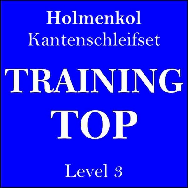 Holmenkol Skikanten-Schleifset TRAINING TOP LV3 Ski+Board 8-teilig