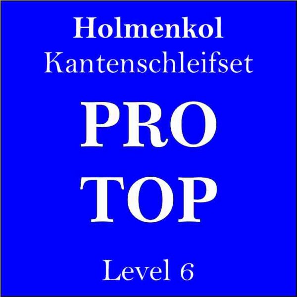 Holmenkol Skikanten-Schleifset PRO TOP LV6 Ski+Board 13-teilig