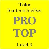 Toko Skikanten-Schleifset PRO TOP LV6 Ski+Board 13-teilig