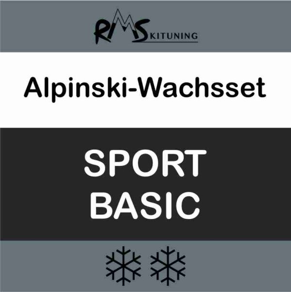 RMS Wachsset SPORT BASIC LV2 Alpinski 8-teilig