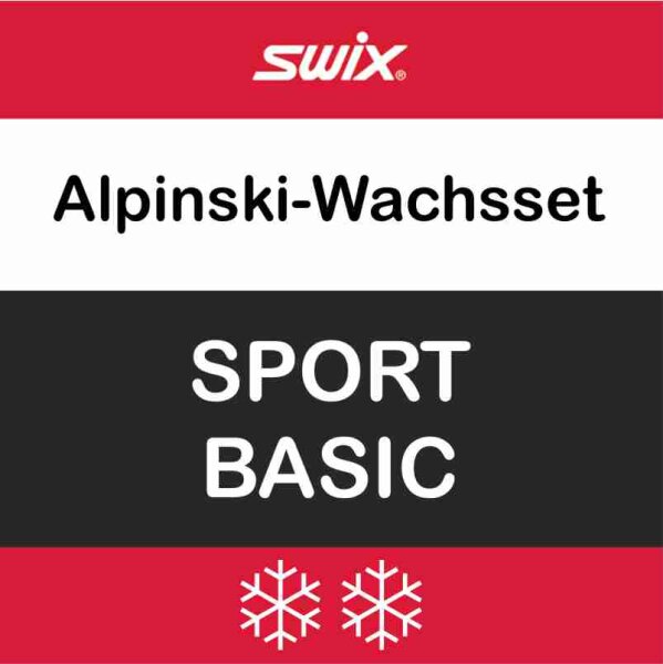 Swix Wachsset SPORT BASIC LV2 Alpinski 8-teilig