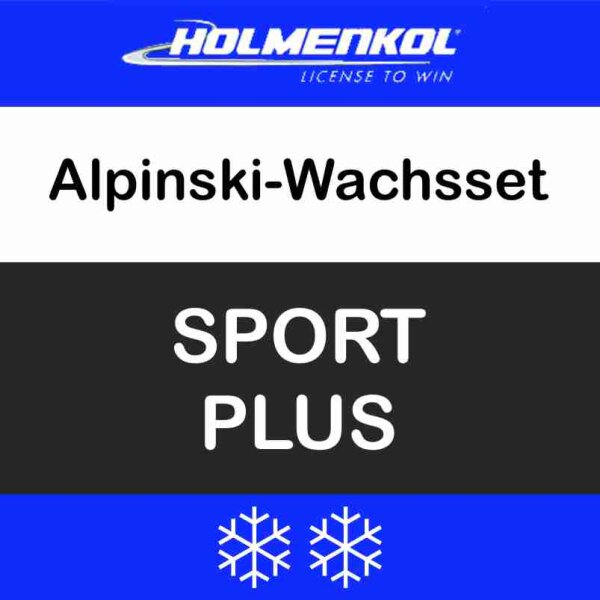 Holmenkol Wachsset SPORT PLUS LV2 Alpinski 10-teilig