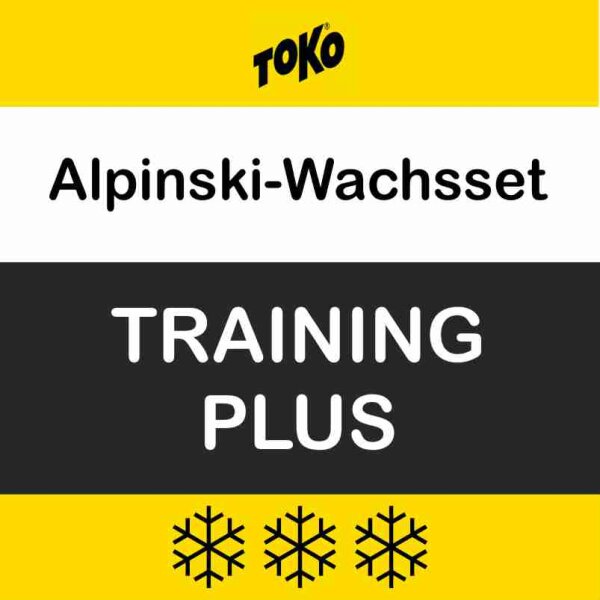 Toko Wachsset TRAINING PLUS LV3 Alpinski 13-teilig