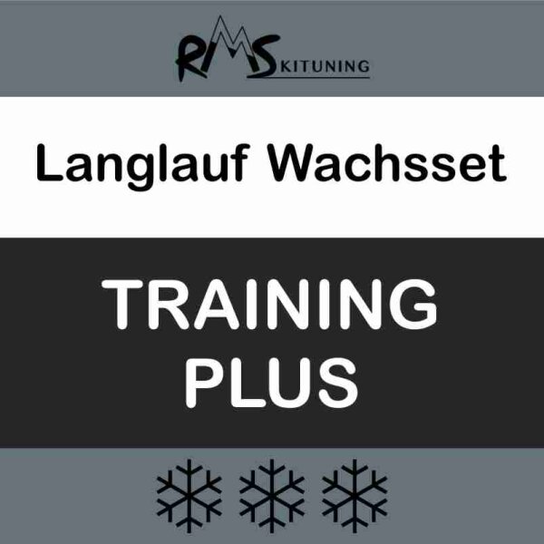 RMS Langlauf-Wachset TRAINING PLUS LV3 Skating 12-teilig