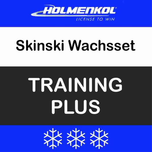 Holmenkol Langlauf-Wachset TRAINING PLUS LV3 Skin 14-teilig