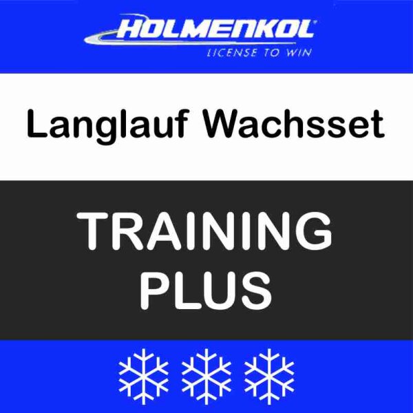 Holmenkol Langlauf-Wachset TRAINING PLUS LV3 Skating 12-teilig