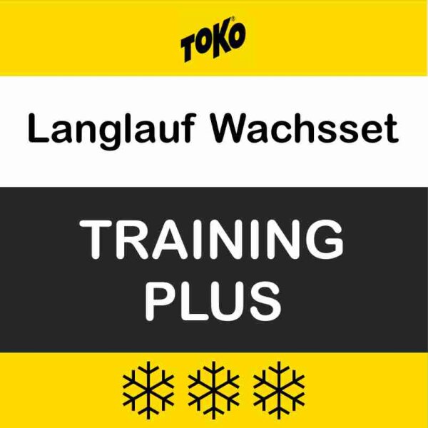 Toko Langlauf-Wachset TRAINING PLUS LV3 Skating 13-teilig