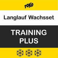 Toko Langlauf-Wachset TRAINING PLUS LV3 Skating 13-teilig