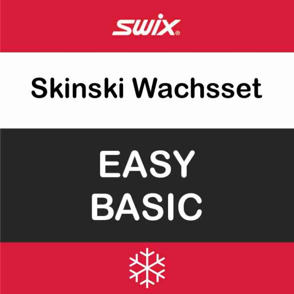 Swix Langlauf-Wachset EASY BASIC LV1 Skin 6-teilig