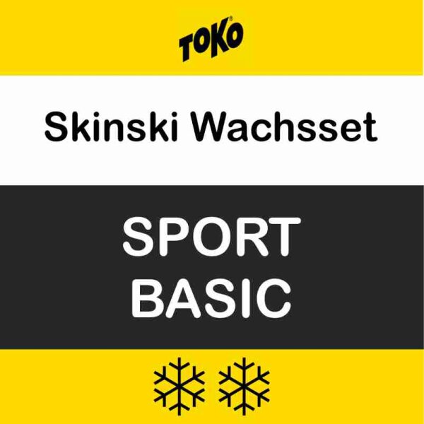 Toko Langlauf-Wachset SPORT BASIC LV2 Skin 13-teilig