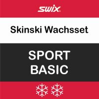 Swix Langlauf-Wachset SPORT BASIC LV2 Skin 13-teilig