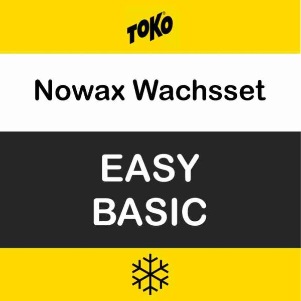 Toko Langlauf-Wachset EASY BASIC LV1 Nowax 5-teilig