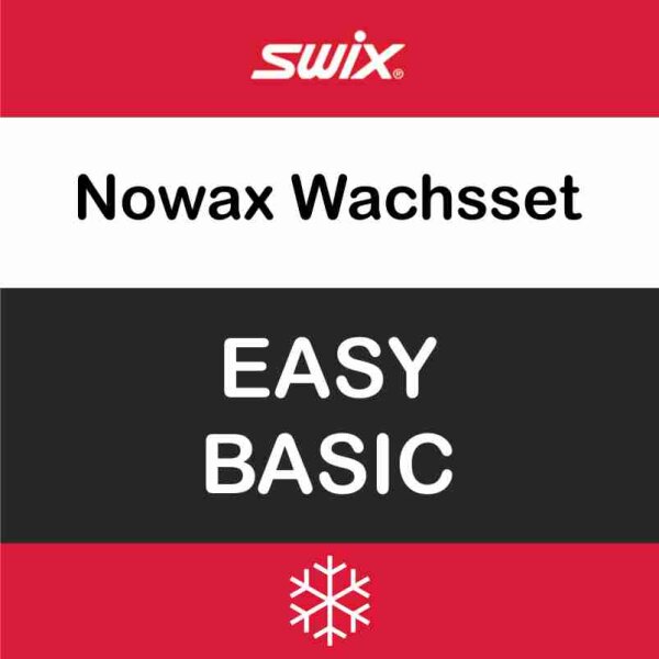 Swix Langlauf-Wachset EASY BASIC LV1 Nowax 5-teilig