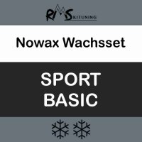 RMS Langlauf-Wachset SPORT BASIC LV2 Nowax 11-teilig