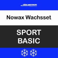 Holmenkol Langlauf-Wachset SPORT BASIC LV2 Nowax 11-teilig