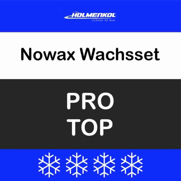 Holmenkol Langlauf-Wachset PRO TOP LV4 Nowax 14-teilig