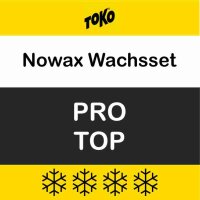 Toko Langlauf-Wachset PRO TOP LV4 Nowax 16-teilig